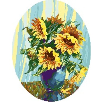 Image 1 of Казанлъшки гоблени Гоблен Слънчогледи Ван Гог Anchor (Немски)