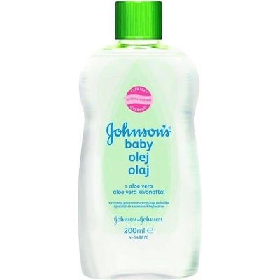Johnson's Baby olej aloe vera 200 ml – Sleviste.cz Johnson's Baby olej aloe vera 200 ml – Sleviste.cz