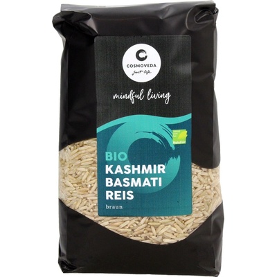 Cosmoveda Bio hnědá rýže Kashmir Basmati 0,5 kg