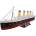 Revell 3Д Пъзел на Revell, RMS Титаник с лед светлини, 266 части