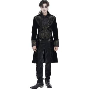 Devil fashion мъжко палто DEVIL FASHION - Baroque Baron - черно - CT25403