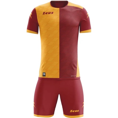 Zeus Комплект Zeus Icon Teamwear Set Jersey with Shorts red yellow