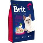 Brit Premium by Nature Cat Sterilized Chicken- Суха храна за кастрирани котки, с пилешко