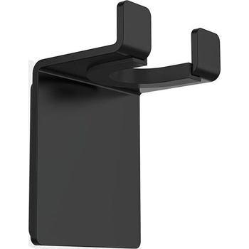 DECOR WALTHER Кука за кърпа Decor Walther двойна самозалепващ се монтаж черен мат (0902160)