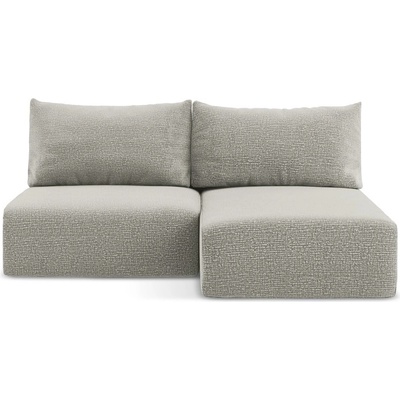 makamii Светлосив разтегателен ъглов диван с място за съхранение (десен ъгъл) Kalena - Makamii (KALENA_RCOF_38_P1_C8)