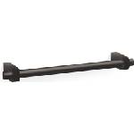 DECOR WALTHER Закачалка на релса за кърпи Century 60 см тъмен метал мат (0585166)