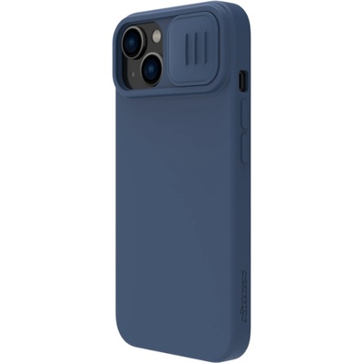 Púzdro Nillkin CamShield Silky Apple iPhone 14 modré