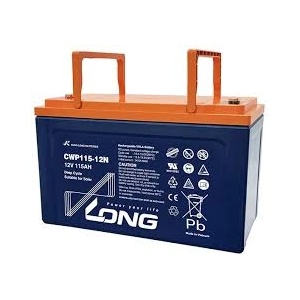 Long Тягов акумулатор Long CWP115-12N 12V 115Ah, Оловно-Карбонов, 338x170x212 мм (CWP115-12N)