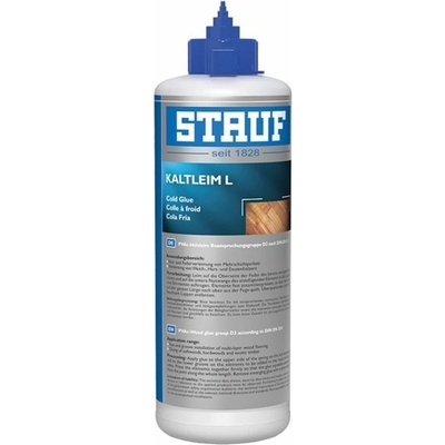 STAUF COLD GLUE L Disperzní lepidlo na lepenie dřev transparentný 750 g
