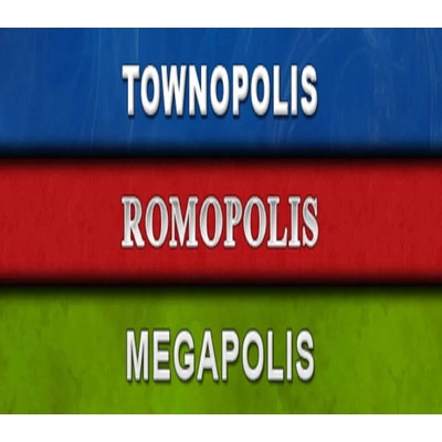 Townopolis Romopolis Megapolis Collection