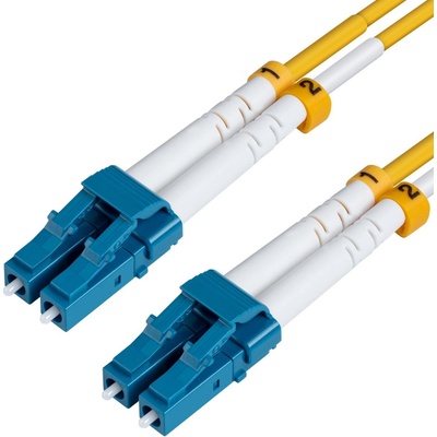 Conneu Оптична пач корда LC/UPC-LC/UPC сингъл мод, дуплекс, 3м (CNFJ-LCLCOS2DYE3mm-3)