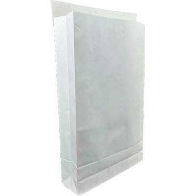 Poštovní taška bílá FlexiPAK 360x100x560+50 mm klopa