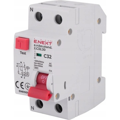 Proudový chránič Enext 230 V IP20 32 A