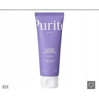 Purito Dermide Cica Barrier Sleepping Pack regeneračný nočný krém maska 80 ml