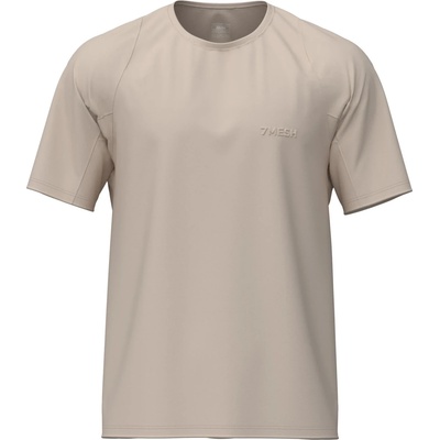 7mesh Мъжка фланелка с къс ръкав за колоездене 7mesh Atlas Shirt S/S Cycling jersey - Almond (056-3651-0113)