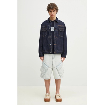 Billionaire Boys Club Дънково яке Billionaire Boys Club Script Logo Denim Jacket (B25107)