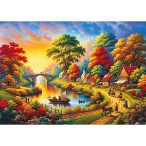 Art Puzzle - Puzzle Riverside Festival - 1 500 piese