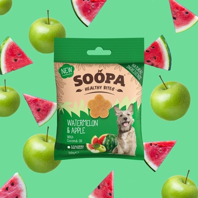 SOOPA Zdravé maškrty s melónom a jablkami 50 g 50 g