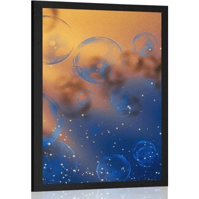Plakát kouzelné bubliny - 20x30 silver