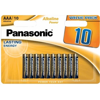 Panasonic Alkaline Power AAA 10ks LR03APB/10BW