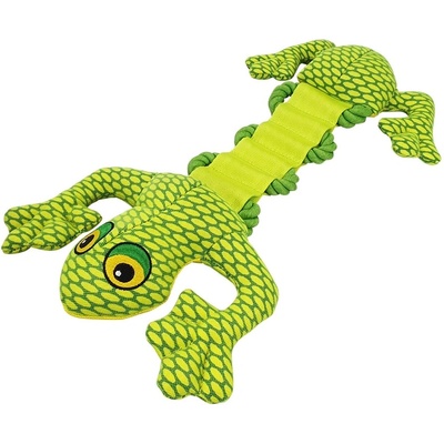 Nobby hračka propletená žába pevný nylon 43 cm