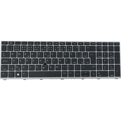 DeTech Klávesnice pro notebook HP 650 G4, CZ