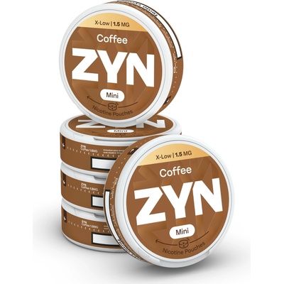 ZYN Coffee 1,5 mg 5 krabiček po 20 sáčcích