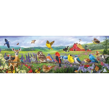SunsOut - Puzzle Eastern Birds 500 panorama - 500 piese
