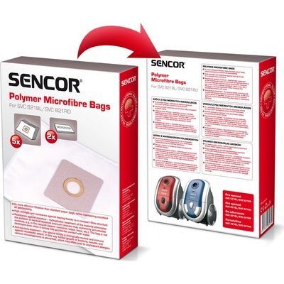 SENCOR MICRO SVC 821RD/BL 5 ks