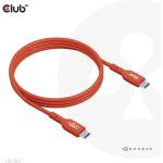 Club 3D Кабел Club 3D - CAC-1511 (USB2 USB-C, 480Mb, 240W PD EPR, двупосочен, USB-IF сертификат, M/M, 1m) (CAC-1511)