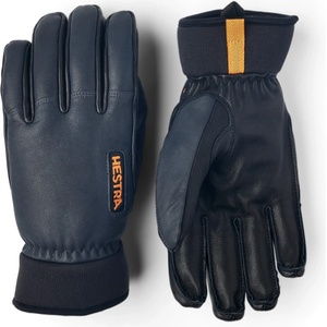 Hestra Ръкавици Hestra Army Leather Wool Terry 5 Finger Gloves - Grey - размер 6 (EU) (202-6071-0211)