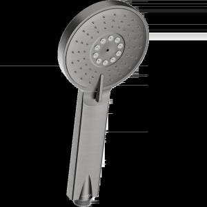 Mexen R-40 3-функционална ръкохватка за душ, четка gun gray - 79540-66 (79540-66)