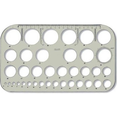 Koh i noor Šablona kružnicová 749161 kouřová – Hledejceny.cz