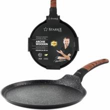 Starke Nepřilnavá pánev na palačinky PRO ARCHIE WOODEN 28 cm