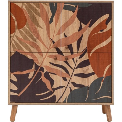 Kalune Design Шкафче от декор от дъб в естествен цвят 95x111 cm Multilux - Kalune Design (869VEL4519)