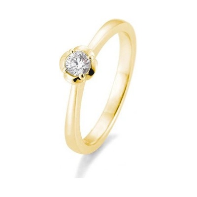 Sofia Diam prsten ze žlutého zlata s diamantem BE41 05953 Y