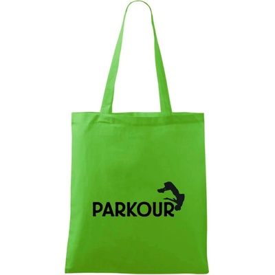 Parkour salto Taška bavlnená 42 x 38 cm Apple Green