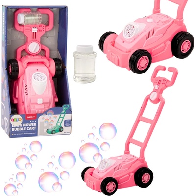 Mamido Detská kosačka s bublifukom ružová