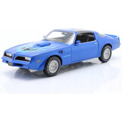Maisto 1978 Pontiac Firebird Trans AM metal modrý 1:18
