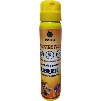 Vaco Paw patrol repelent na komáry muchničky a klíšťata od 3 let věku 100 ml