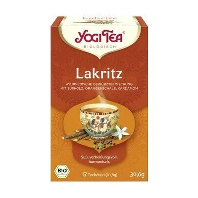 Yogi Tea Lékořicový čaj BIO 30,6 g