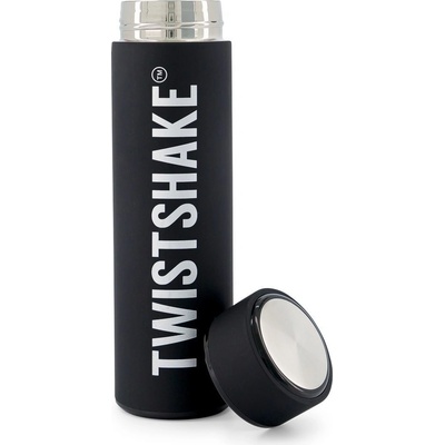 Twistshake Termoska HOT or COLD 420 ml čierna