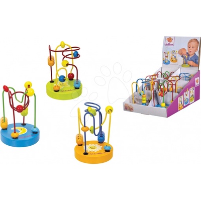 Eichhorn labyrint s korálikmi Bead Maze hra s dvoma dráhami slnko mesiac hviezda