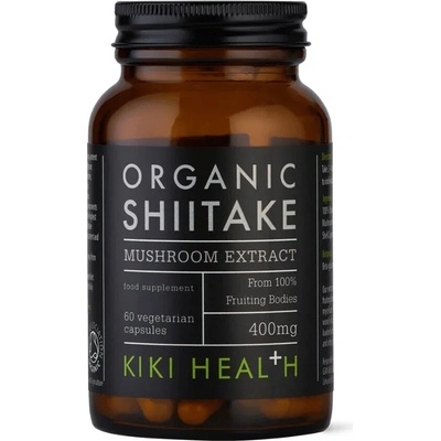KIKI Health Shiitake Extract Organic 400mg 60 vkapsúl