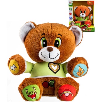 Teddies Medveď Vojtík hovoriaci 30 cm