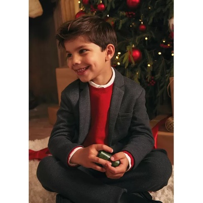 Mayoral Елегантно сако в тъмно сиво за момче Mayoral