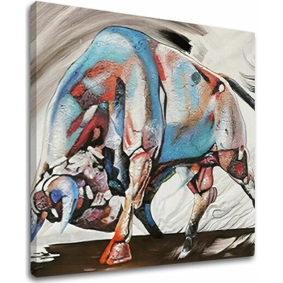 Obraz na plátne BÝK - 50x50 cm