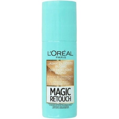 L'Oreal Paris Magic Retouch retušovací sprej na odrosty Světle zlatá blond 75 ml