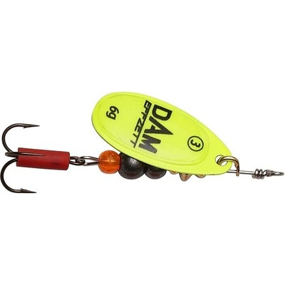 Effzett Fluo Spinners veľ.3 6g Yellow