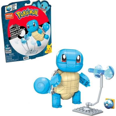 MEGA BLOKS Mega Construx Postav a vystav si Pokémona - Squirtle – Zboží Dáma